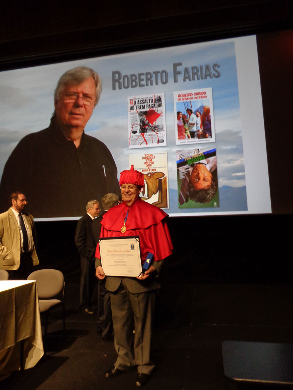 Cerimônia de Outorga do Título de Doutor Honoris Causa ao cineasta Roberto Farias